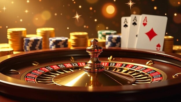 Roulette wheel spinning at Adventures Beyond Wonderland jayajitu studio
